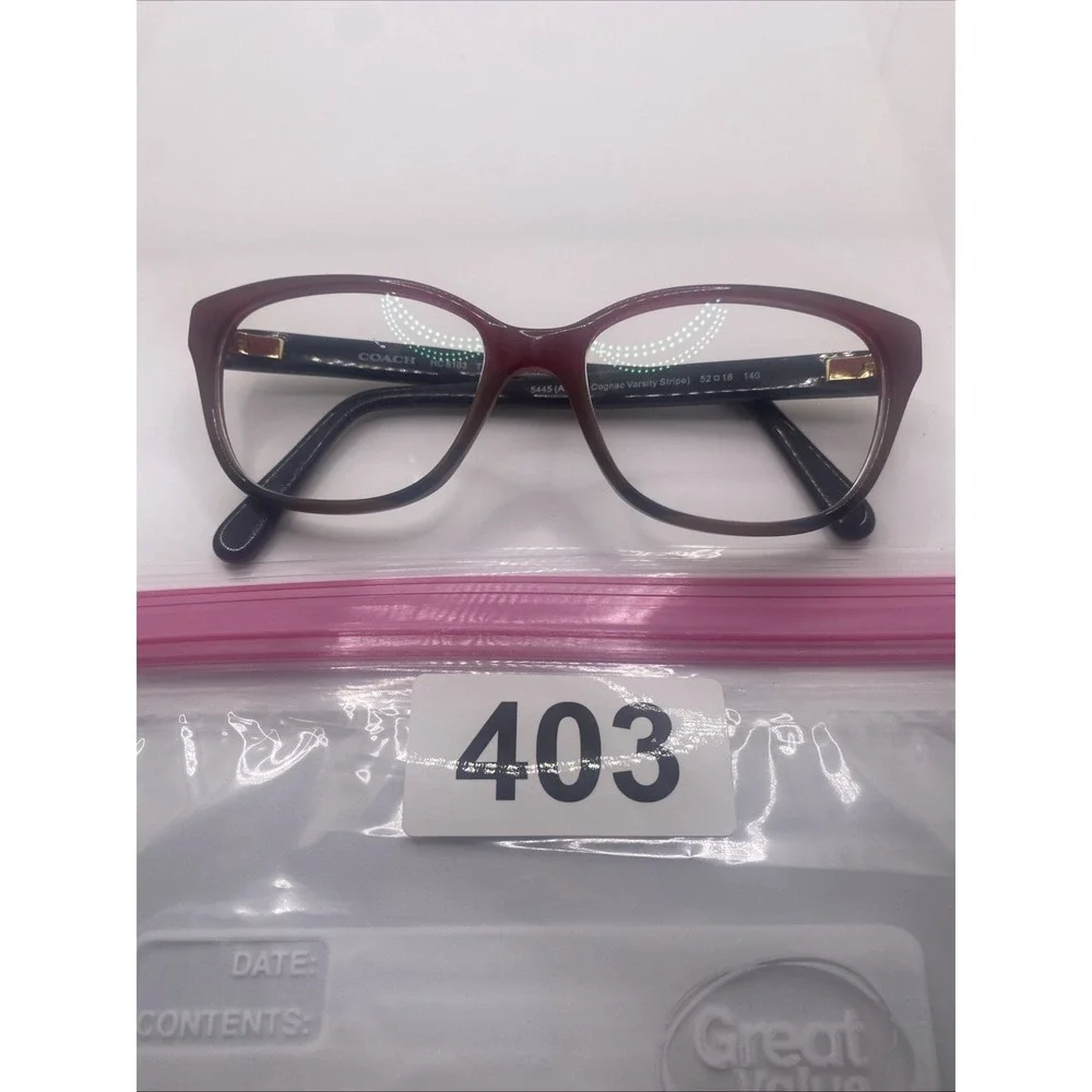 Coach Eyeglasses Women FRAMES ONLY HC 6103 52-16-140 Multicolor 403